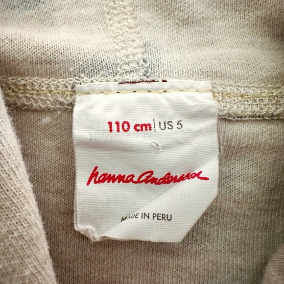 Hanna Andersson | Reversible Flower Sweatshirt (5 yrs) - Picture 5 of 6